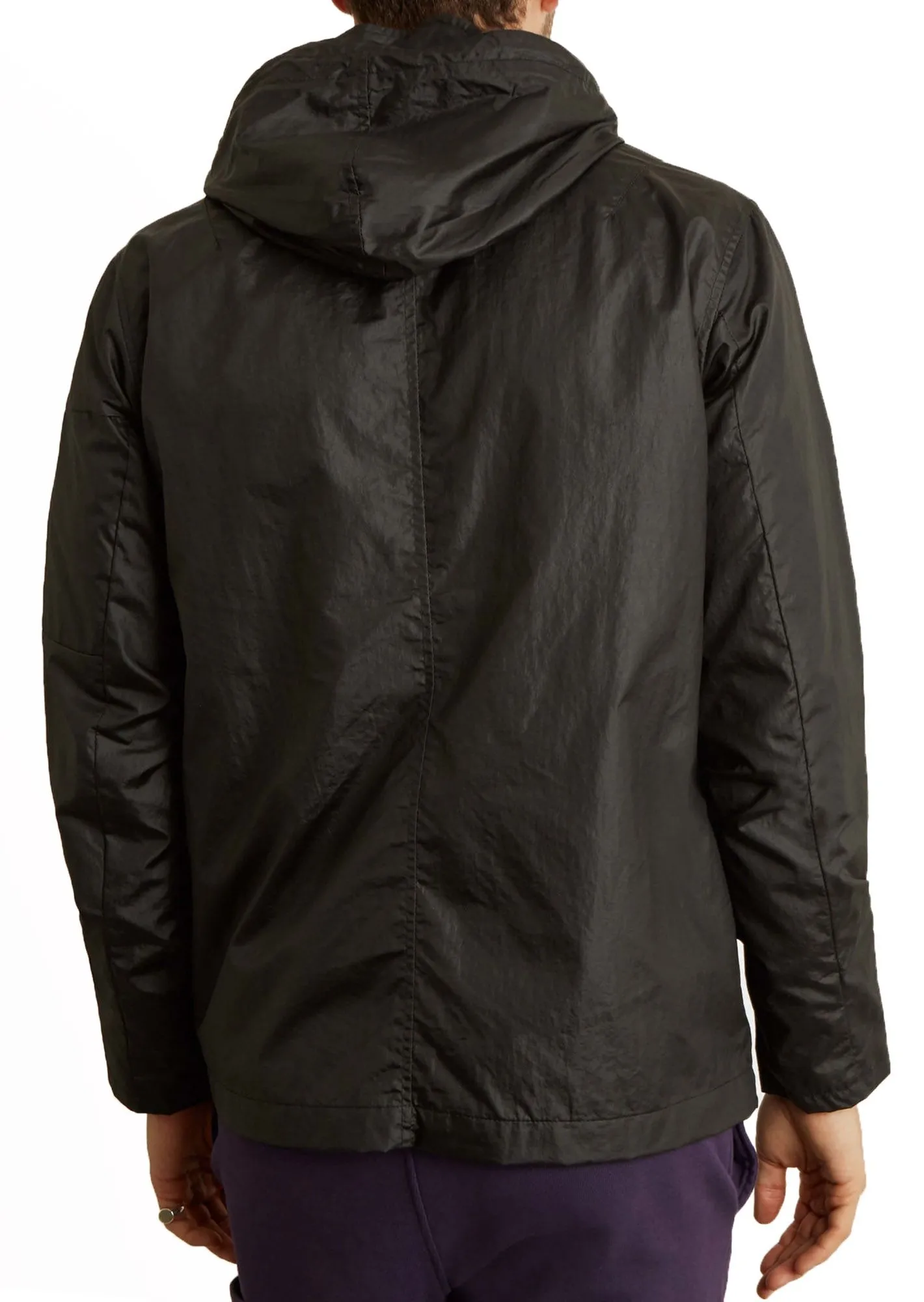 Lyle and Scott Zip Through Jacket in True Black