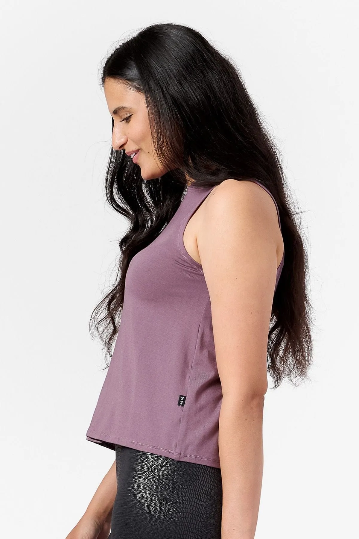 Maia Tank Top in Ephemeral Grey - Shop Now.