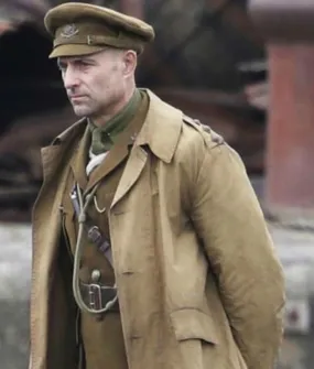 Mark Strong Coat in 1917 Movie - Abbraci