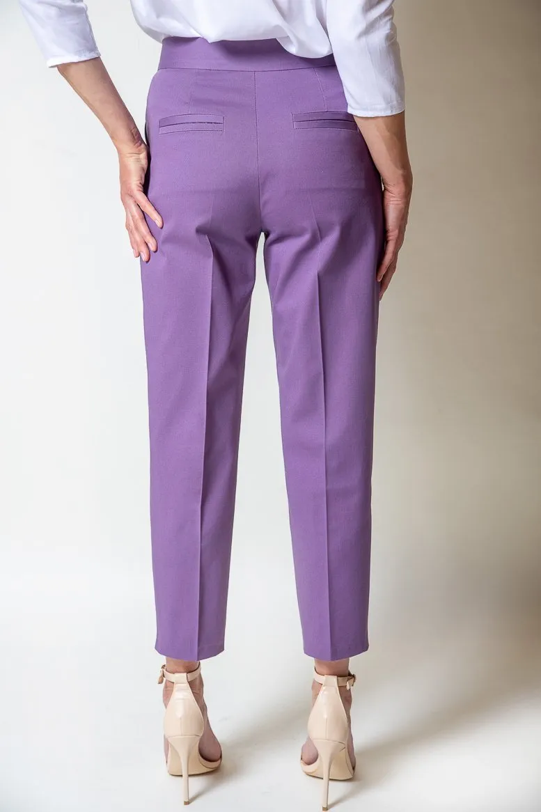 Women's Mauve Cotton Pants