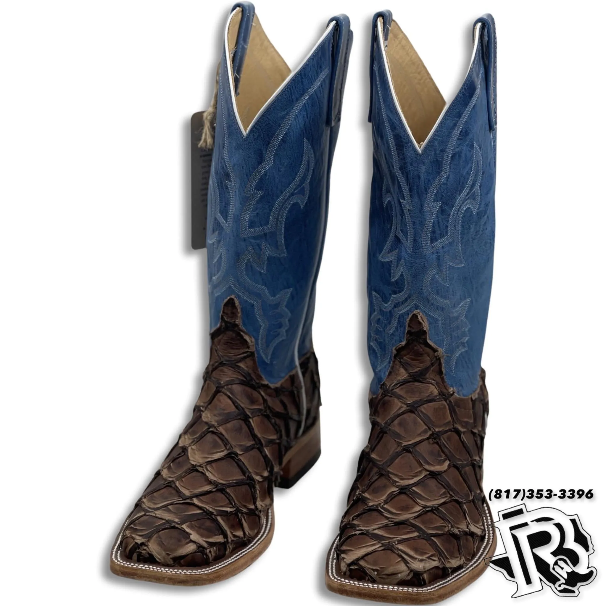 Men's Chocolate Fish Boots by Anderson Bean