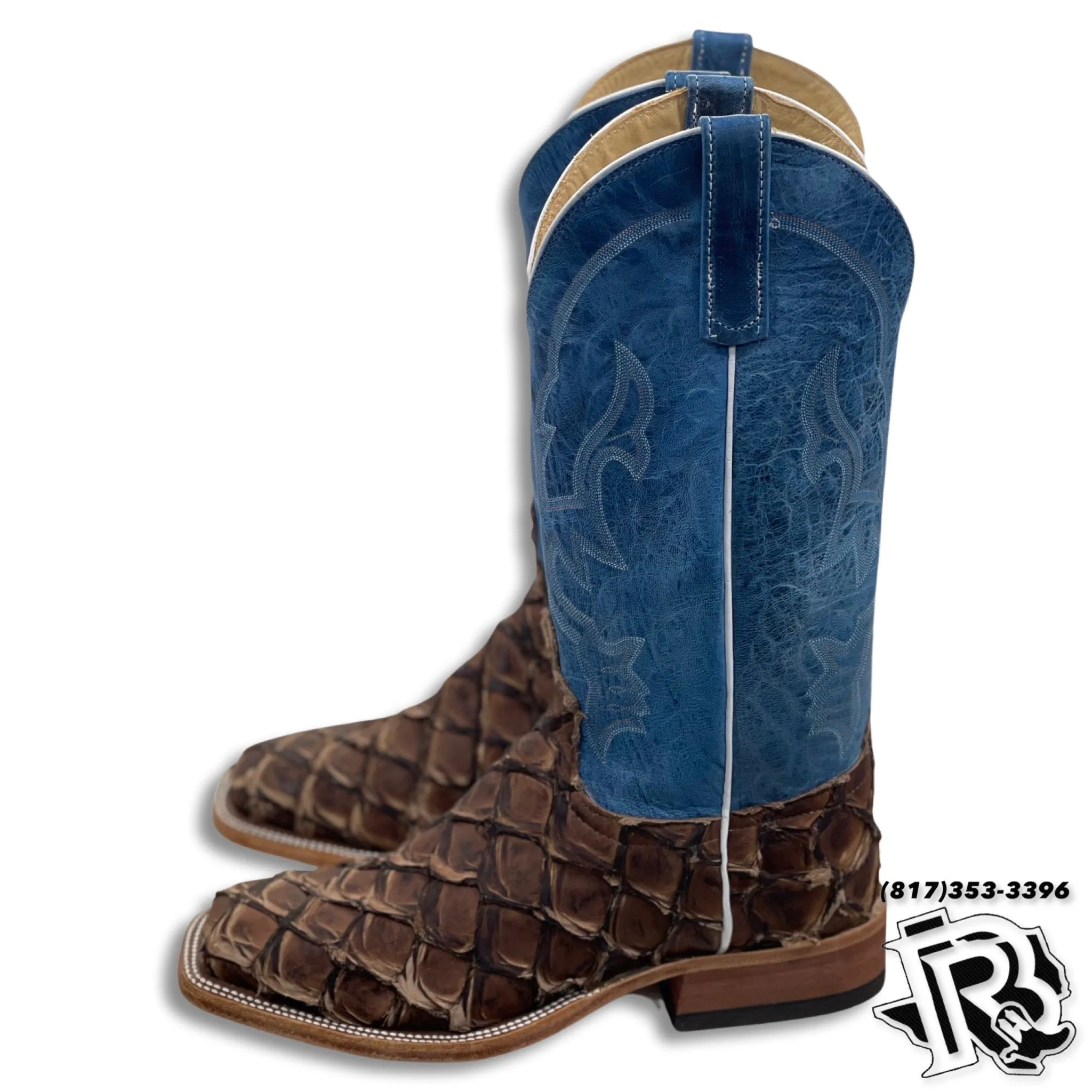 Men's Chocolate Fish Boots by Anderson Bean