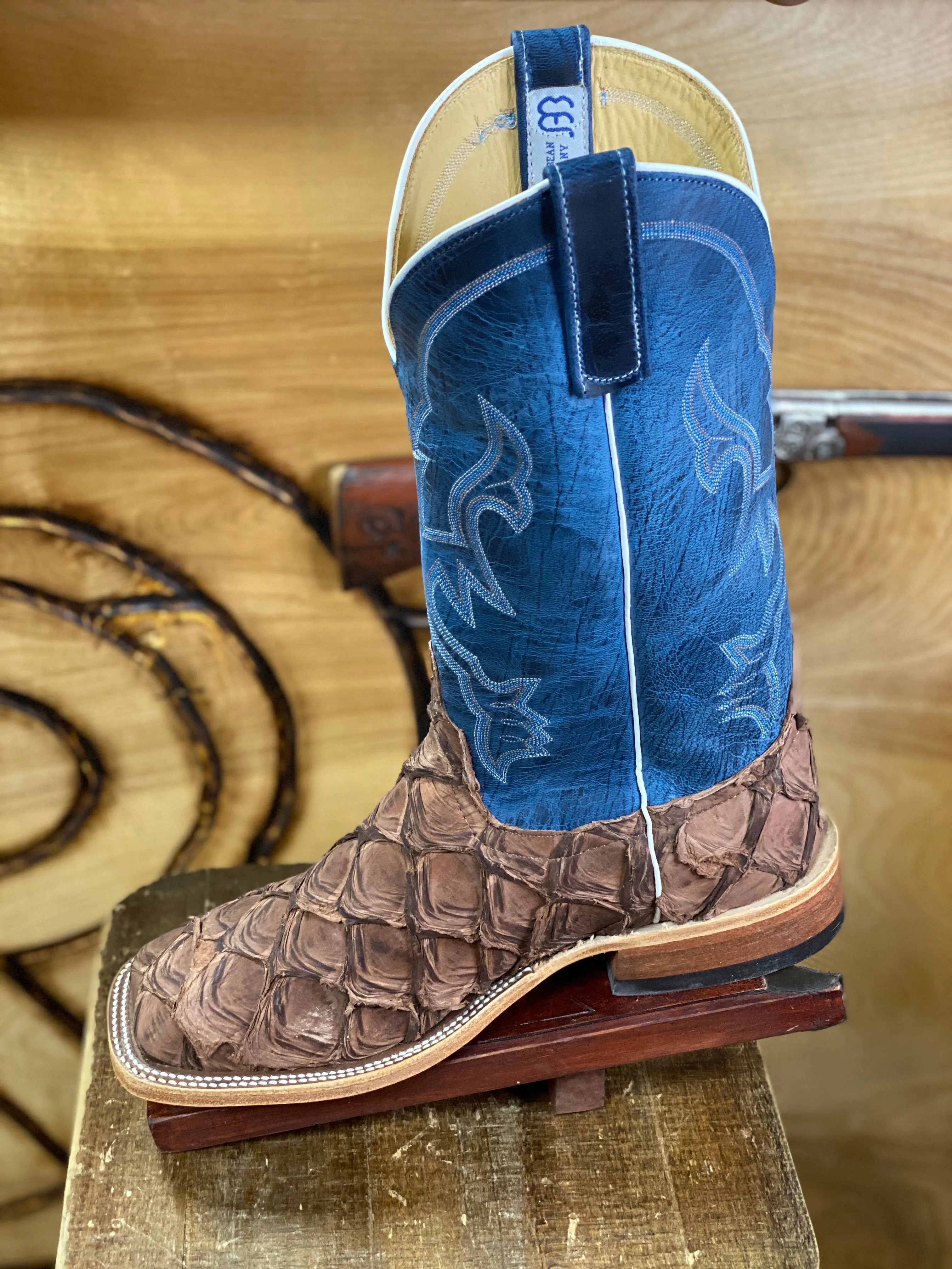 Men's Chocolate Fish Boots by Anderson Bean