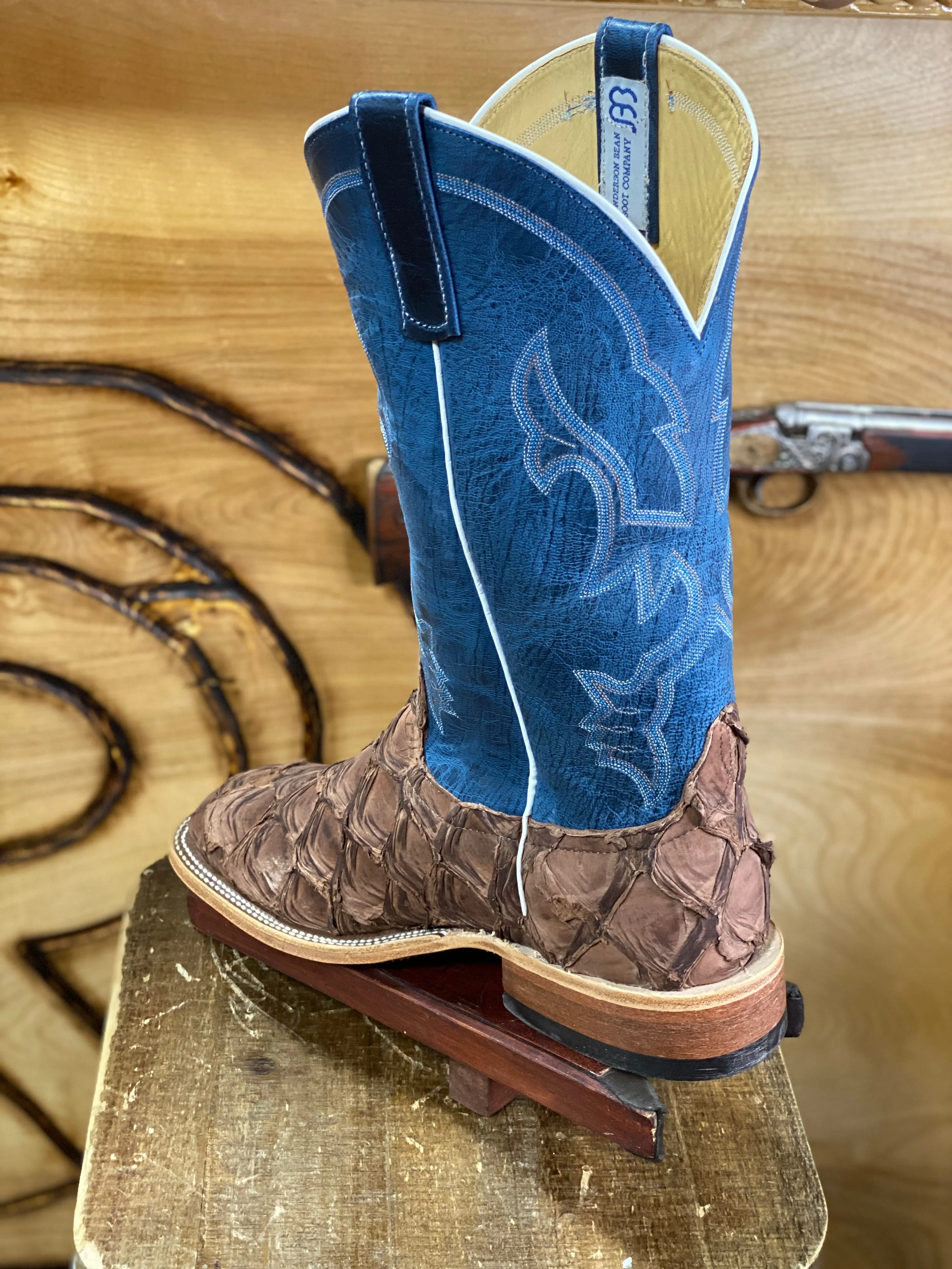 Men's Chocolate Fish Boots by Anderson Bean