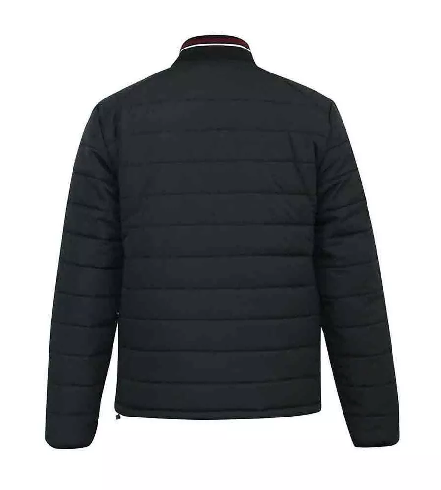 Men's Corduroy Trim Quilted Gilet Jacket (NIGHTINGALE)