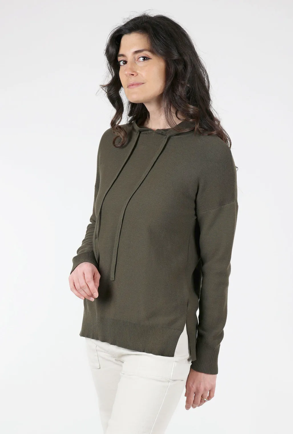 Mini Ottoman Hoodie - Army Green