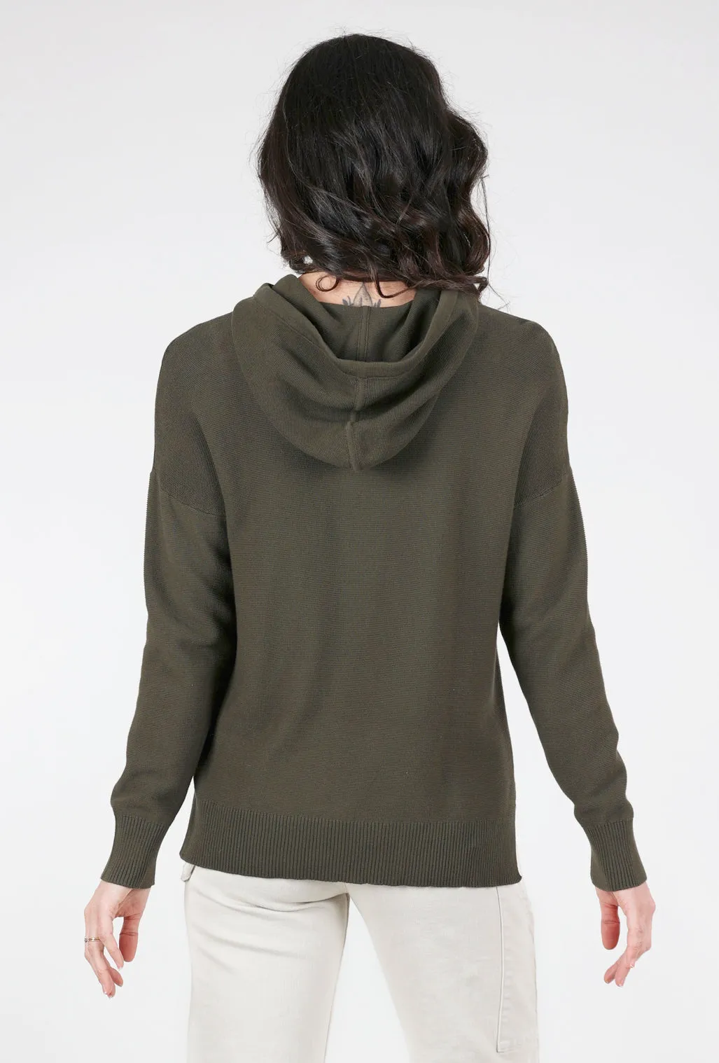 Mini Ottoman Hoodie - Army Green