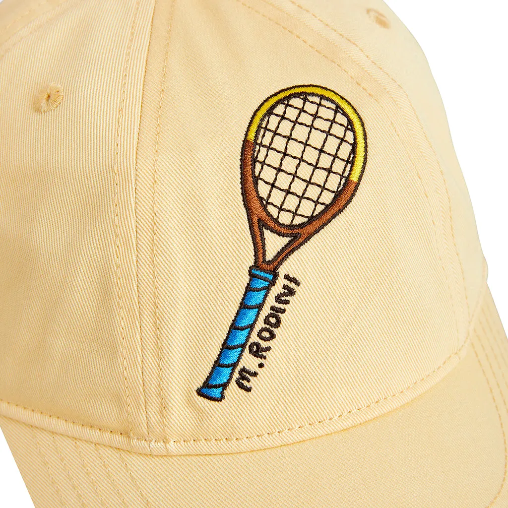 Mini Rodini Yellow Child Tennis Baseball Cap