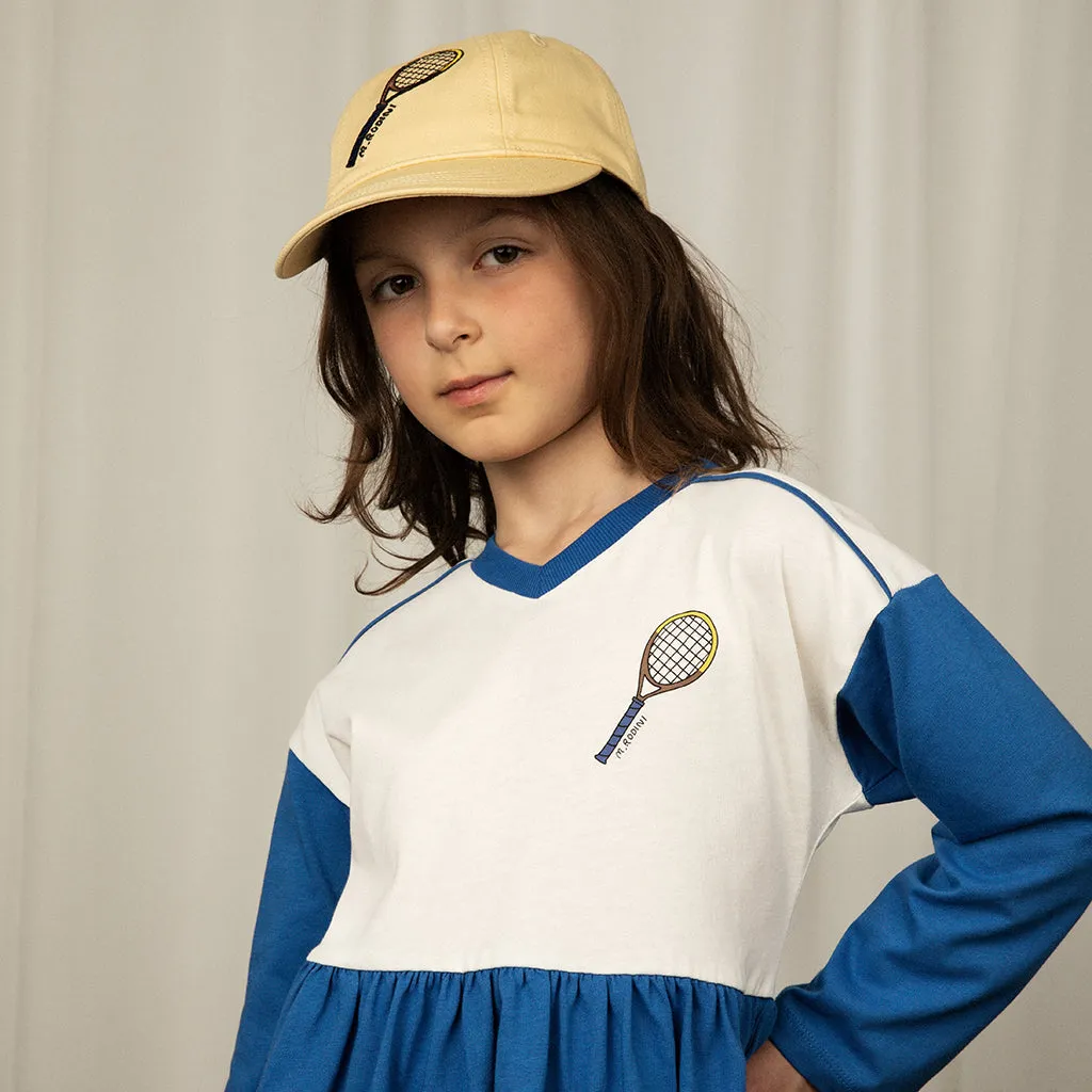 Mini Rodini Yellow Child Tennis Baseball Cap