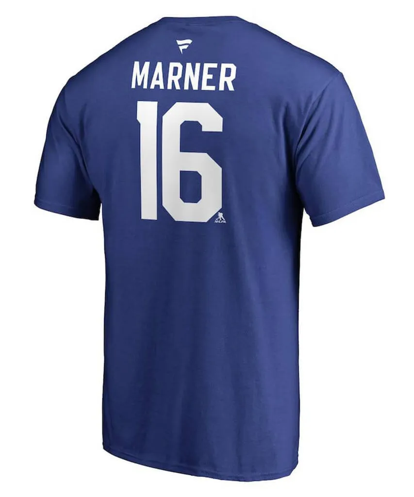 Mitch Marner Toronto Maple Leafs Men's T-Shirt with Name and Number