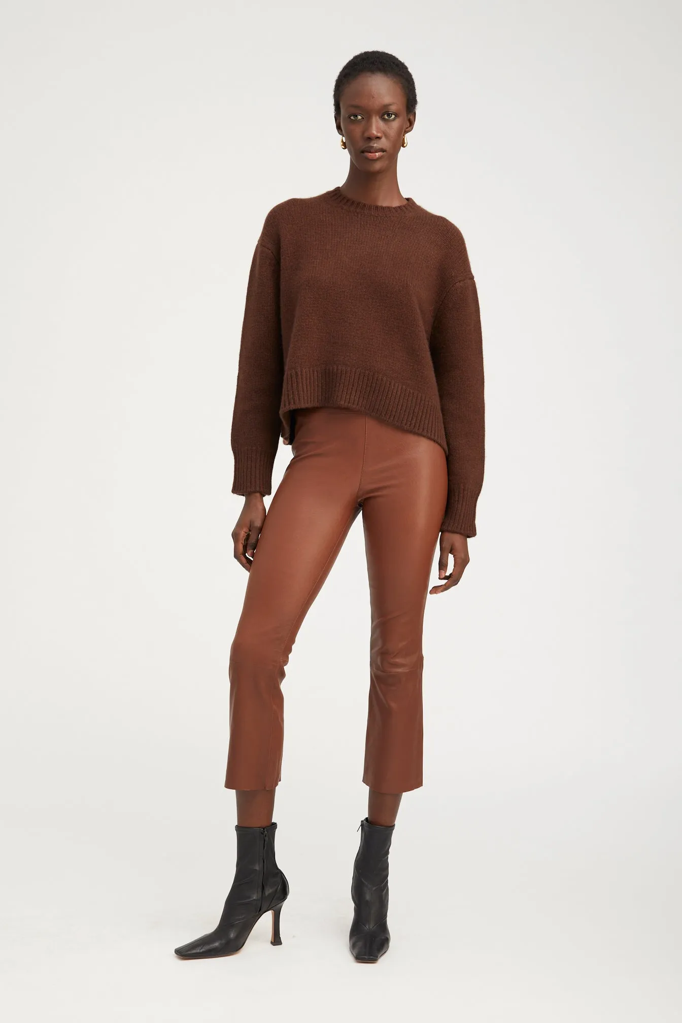 Brown Cashmere Sweater