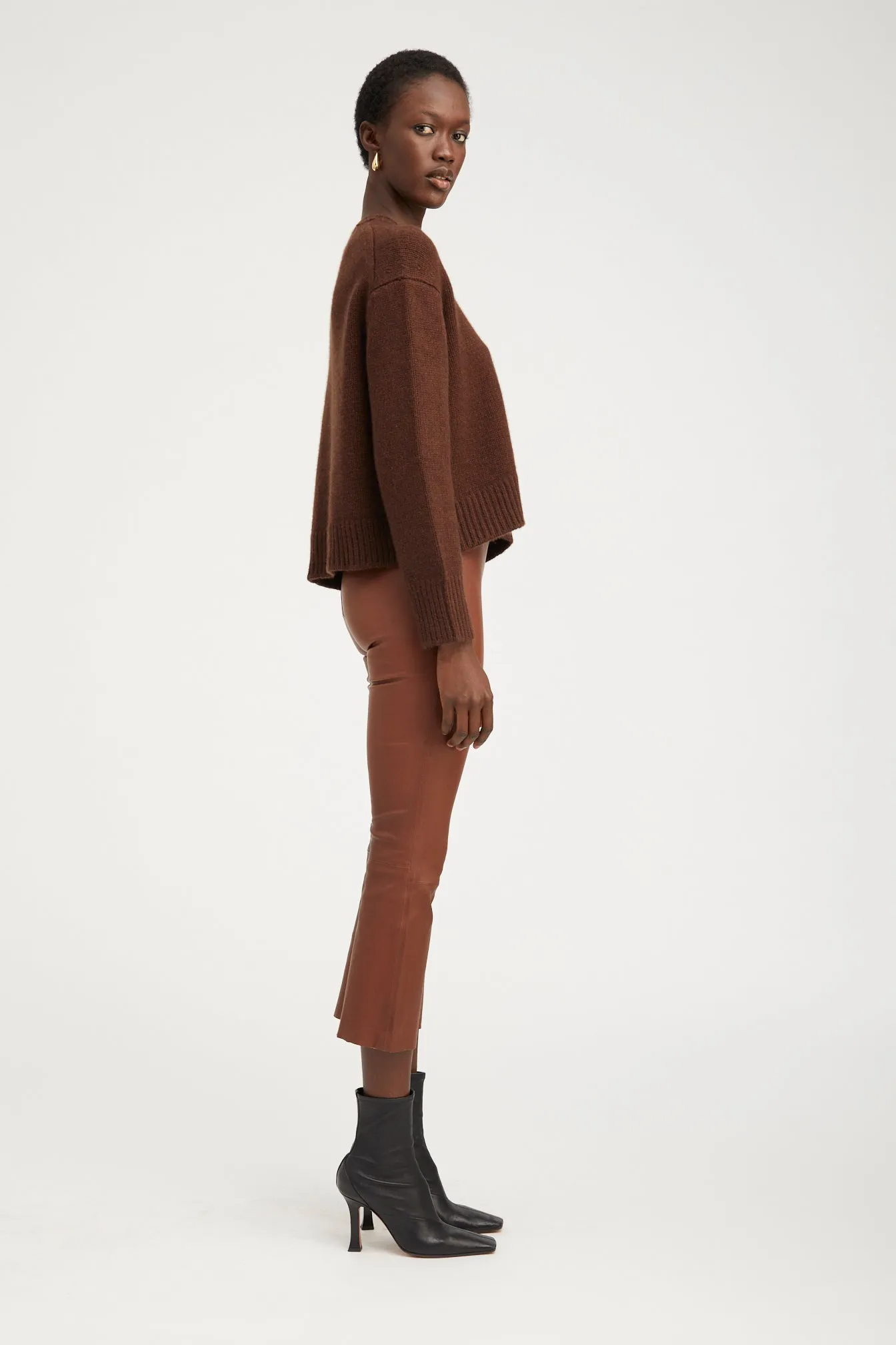 Brown Cashmere Sweater