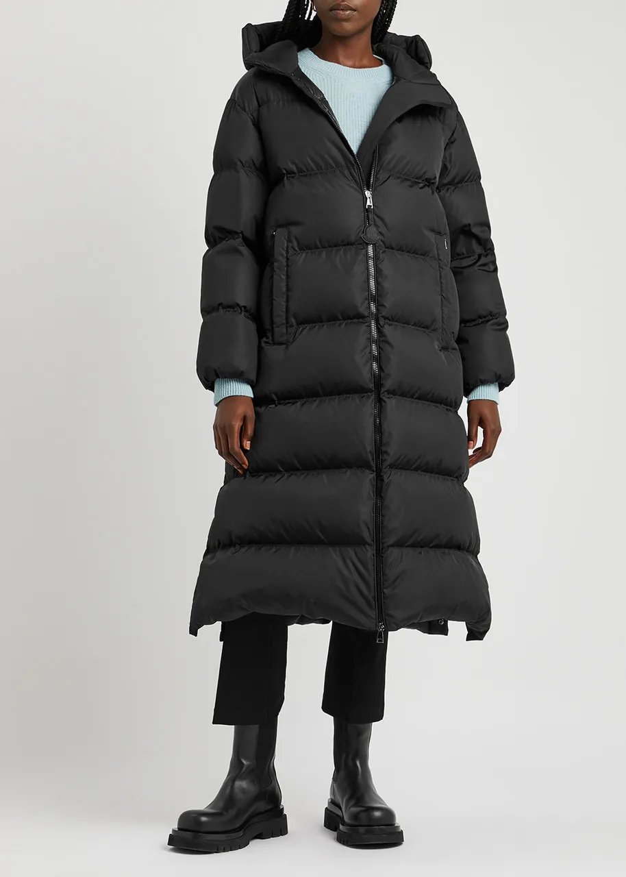 MONCLER Catchet black quilted shell jacket