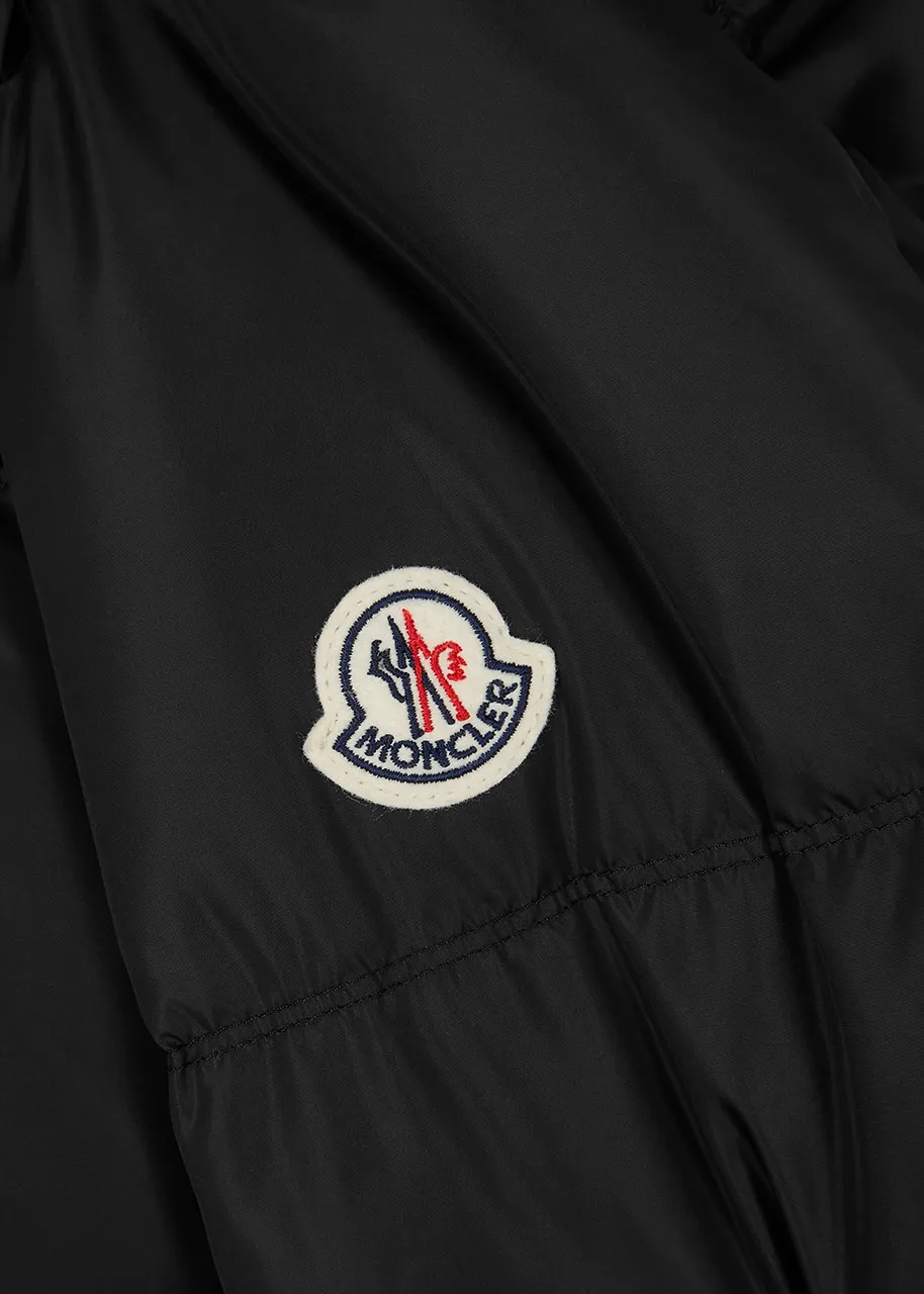 MONCLER Catchet black quilted shell jacket