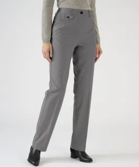 Narrow Leg Trousers with Pocket Detail