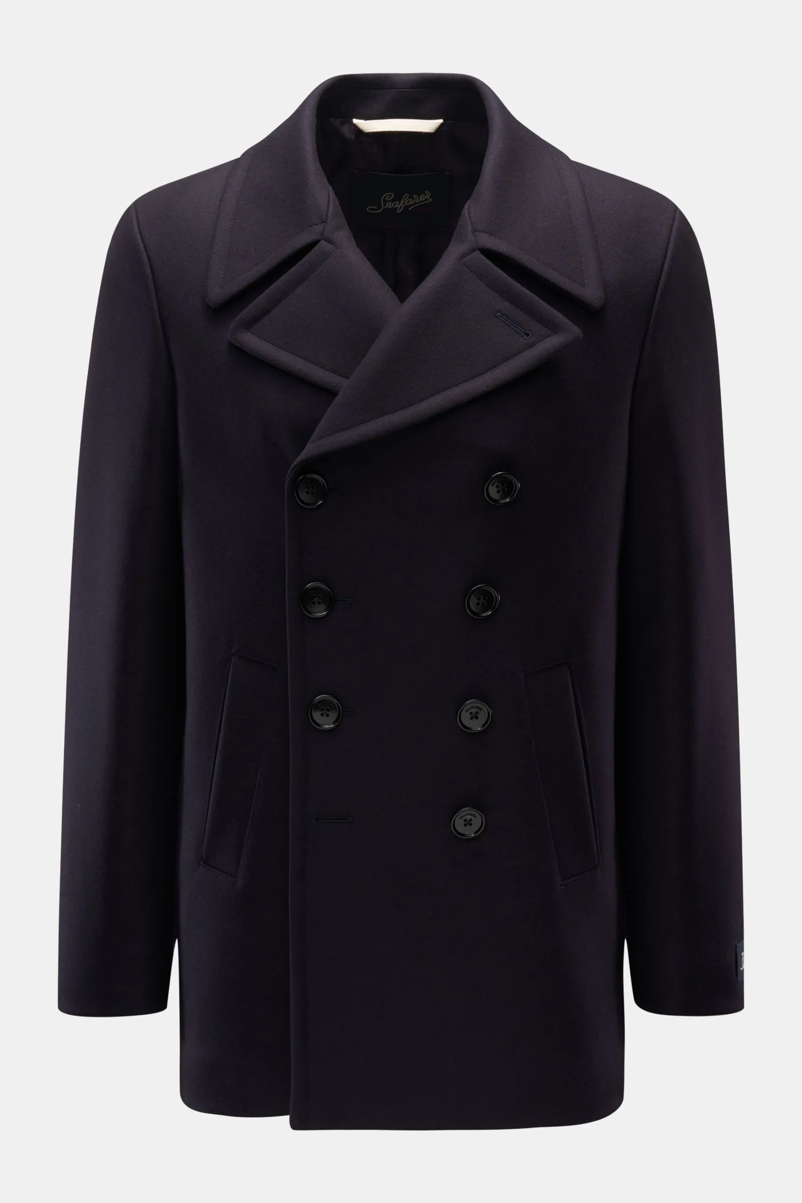 Navy Blue Seafarer Pea Coat