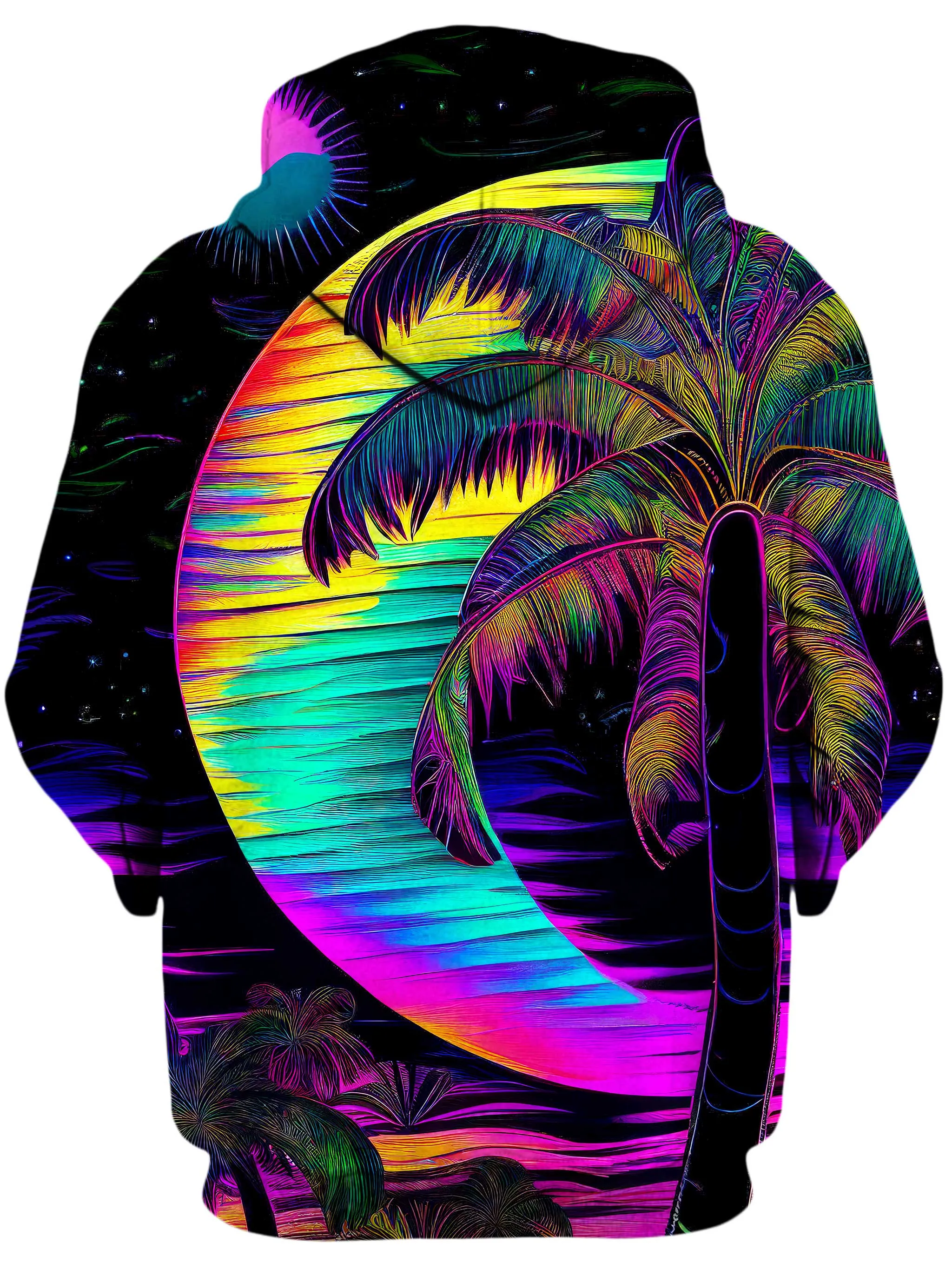 Glowing Neon Nights Hoodie