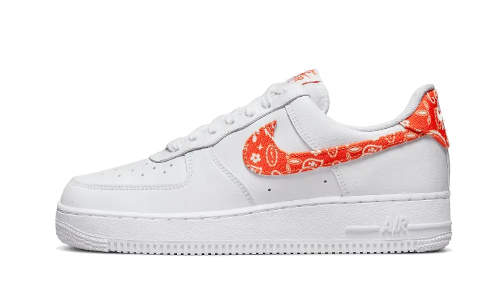 Nike Air Force 1 Low '07 Essential Orange Paisley - Buy Now.