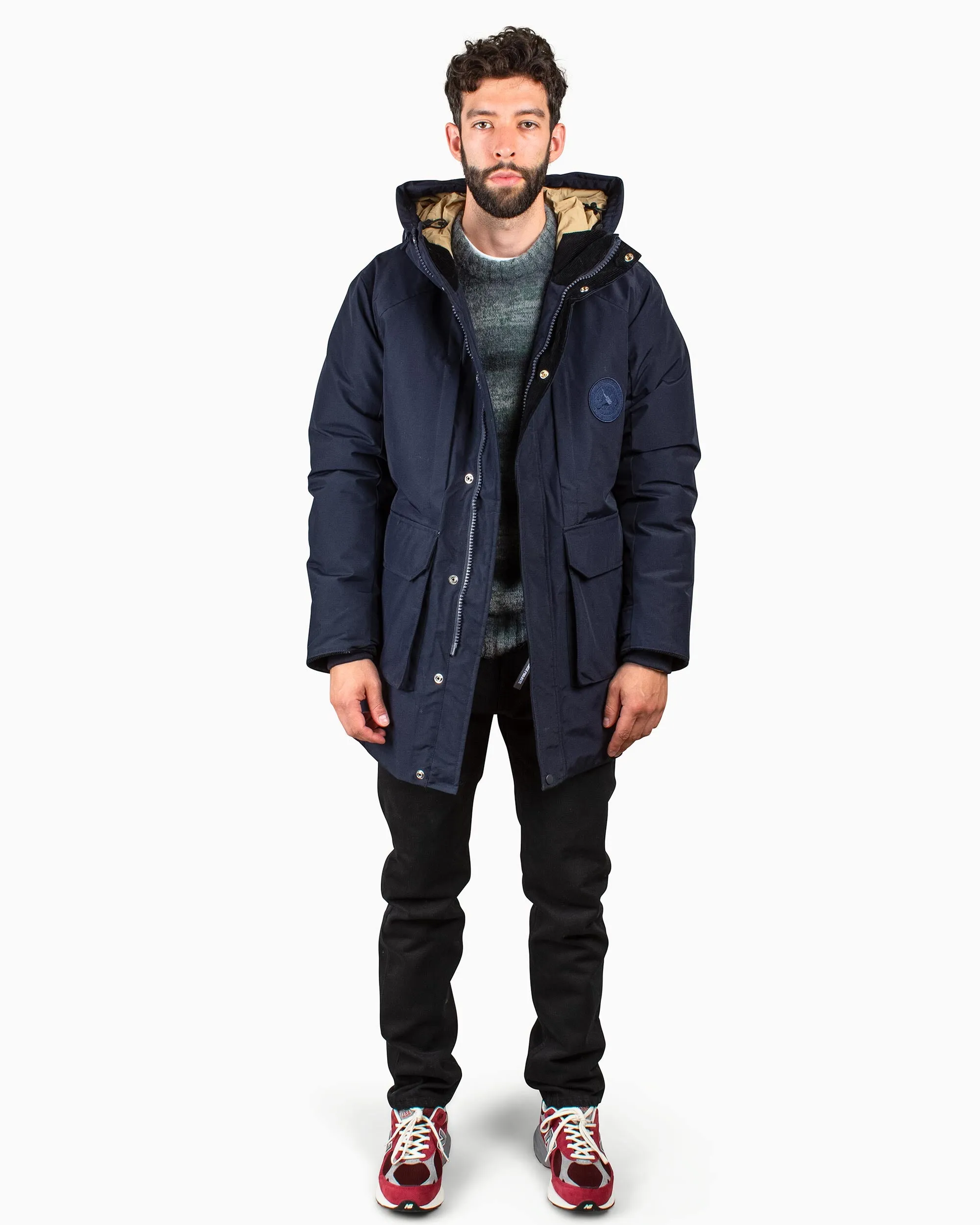 Norse Projects Stavanger Gore-tex Infinium Down Parka Dark Navy - Shop Now