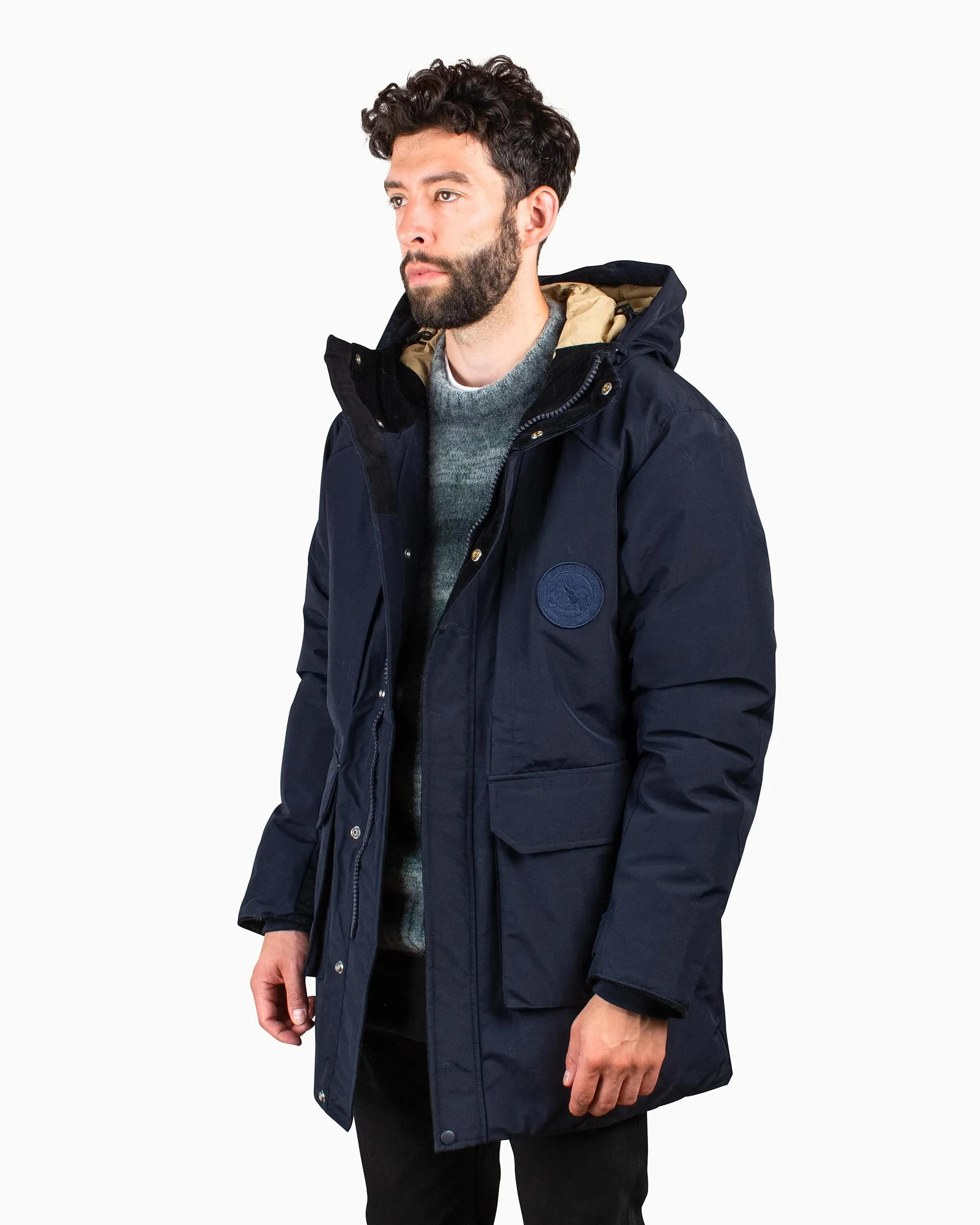 Norse Projects Stavanger Gore-tex Infinium Down Parka Dark Navy - Shop Now