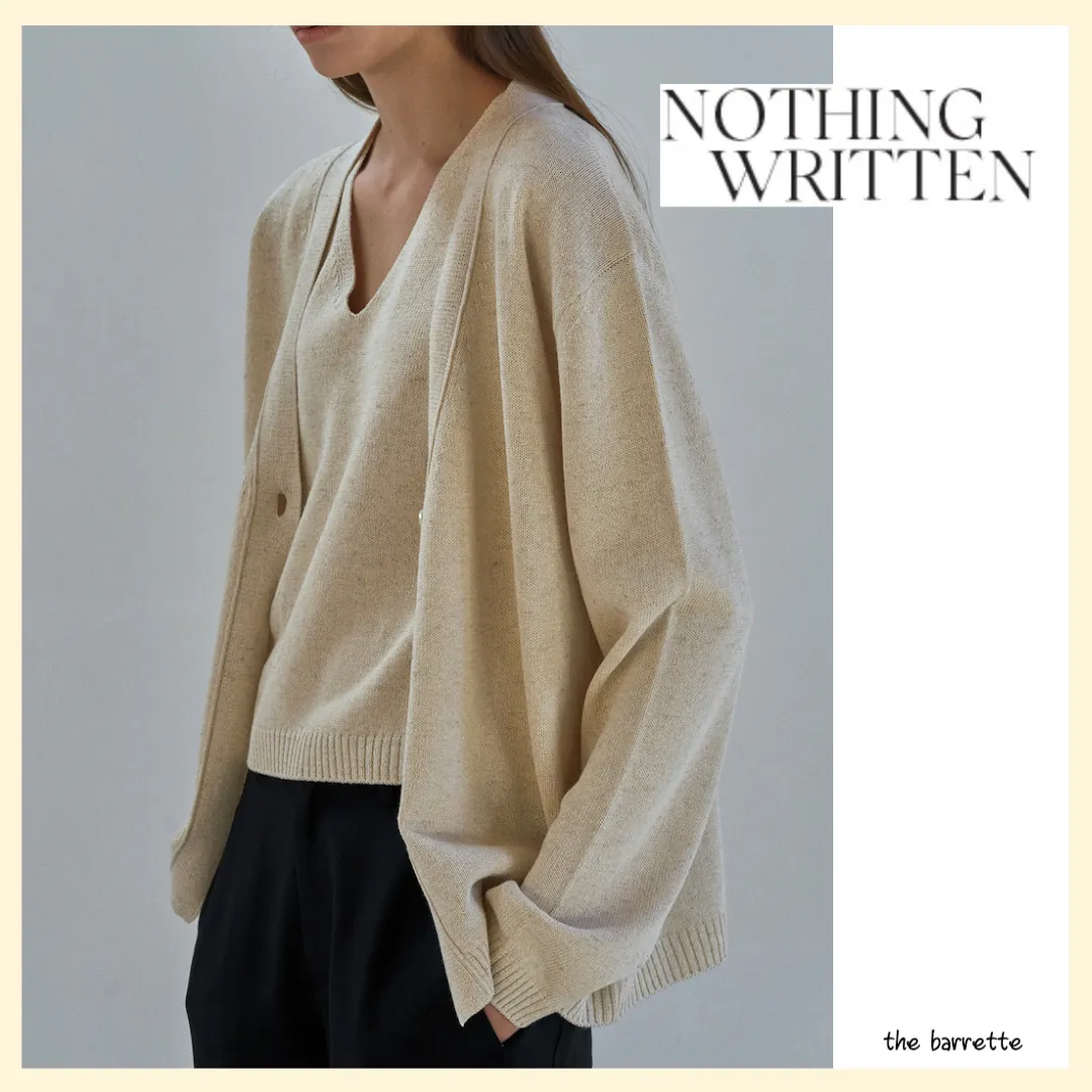 Cardigans Collection by NOTHING WRITTEN