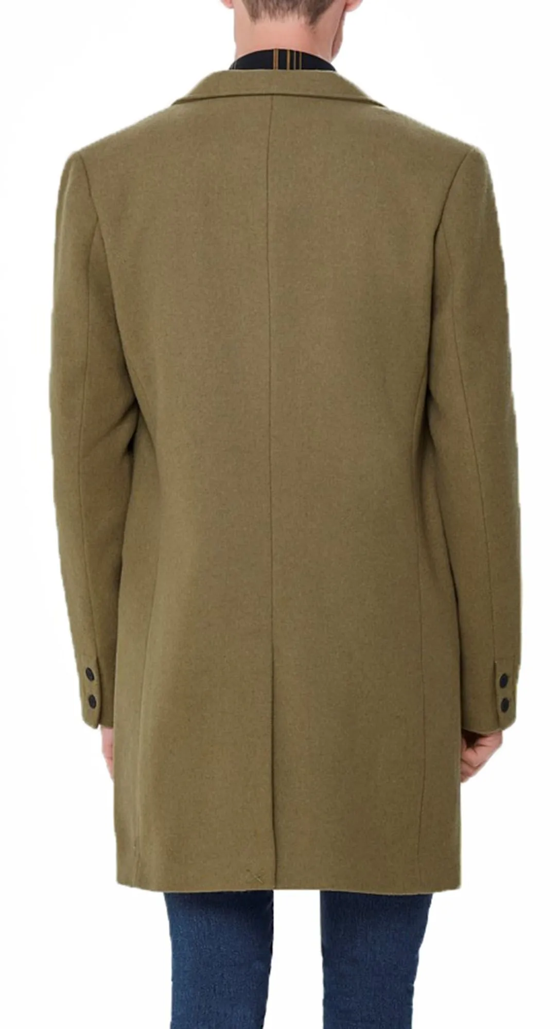 Julian Wool Coat in Lead Gray by Only & Sons