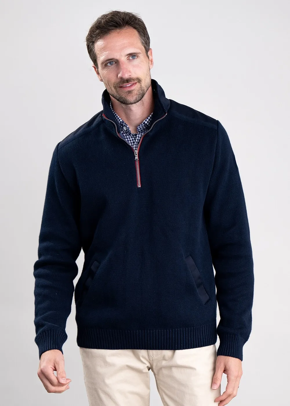 Peter windproof T-Neck Sweater