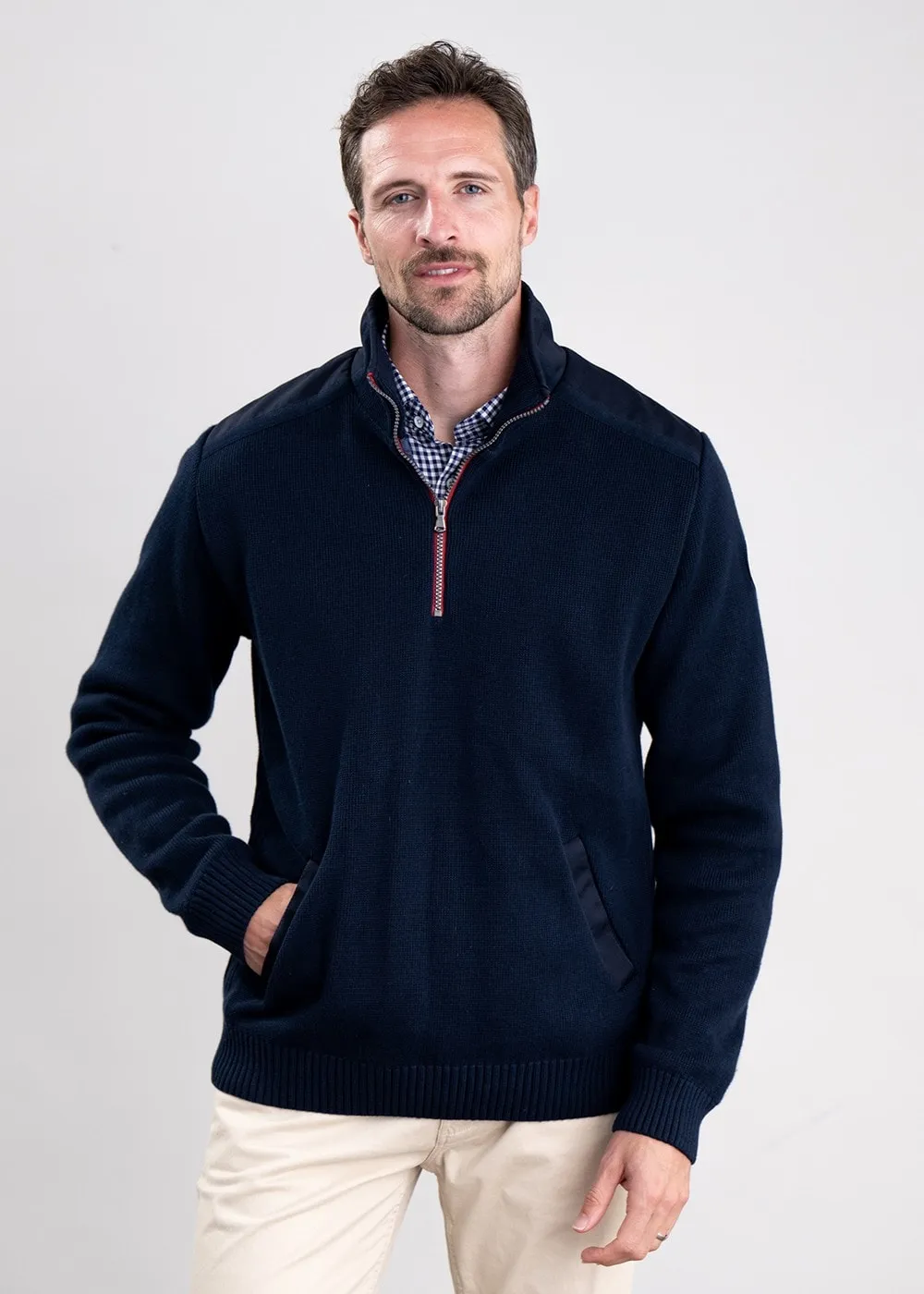 Peter windproof T-Neck Sweater