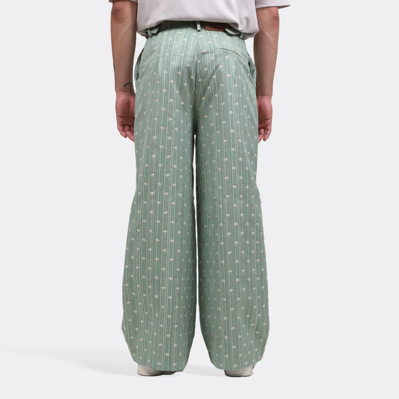 Green Tailored Trousers by Pietá