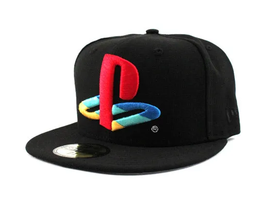 Playstation x New Era Cap Gray Under Brim 59Fifty Fitted Hats