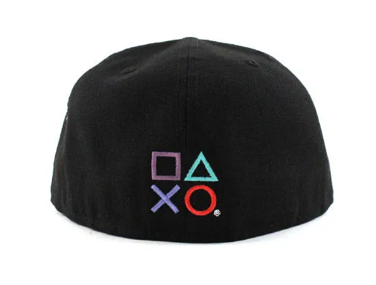 Playstation x New Era Cap Gray Under Brim 59Fifty Fitted Hats