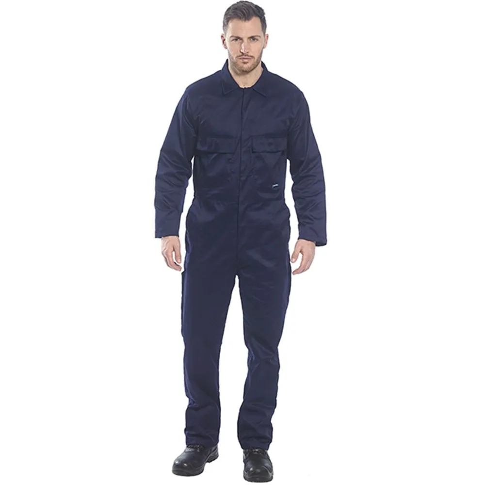 Portwest S999 Stud Polycotton Euro Work Overall 210g