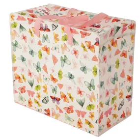 Practical Laundry Bag with Butterfly Design - LBAG34