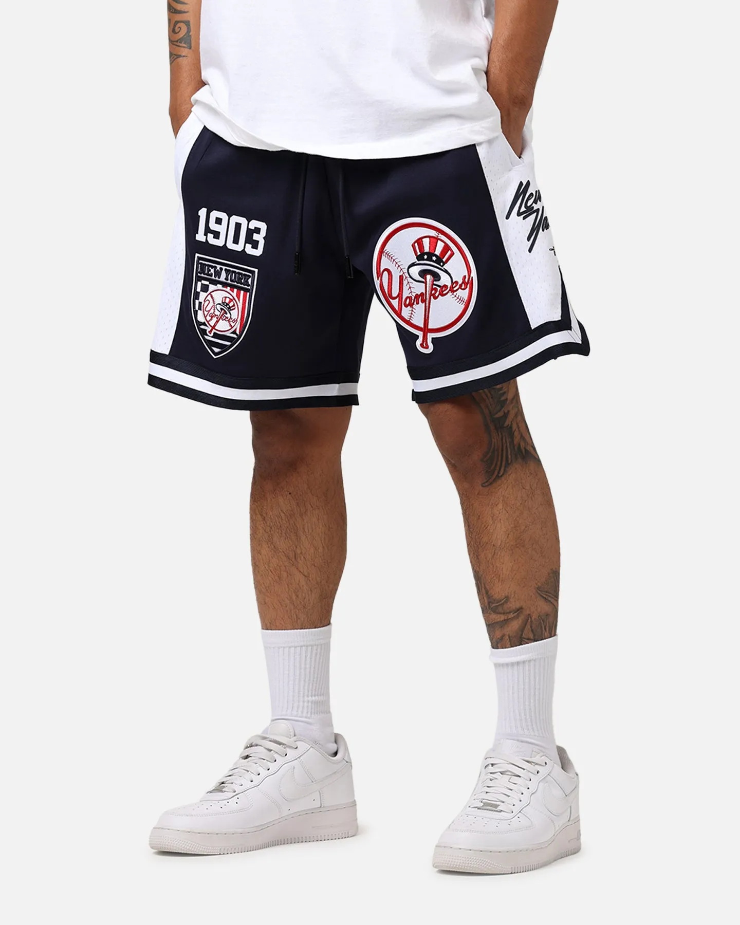 New York Yankees Fast Lane 2.0 Shorts - Midnight Navy