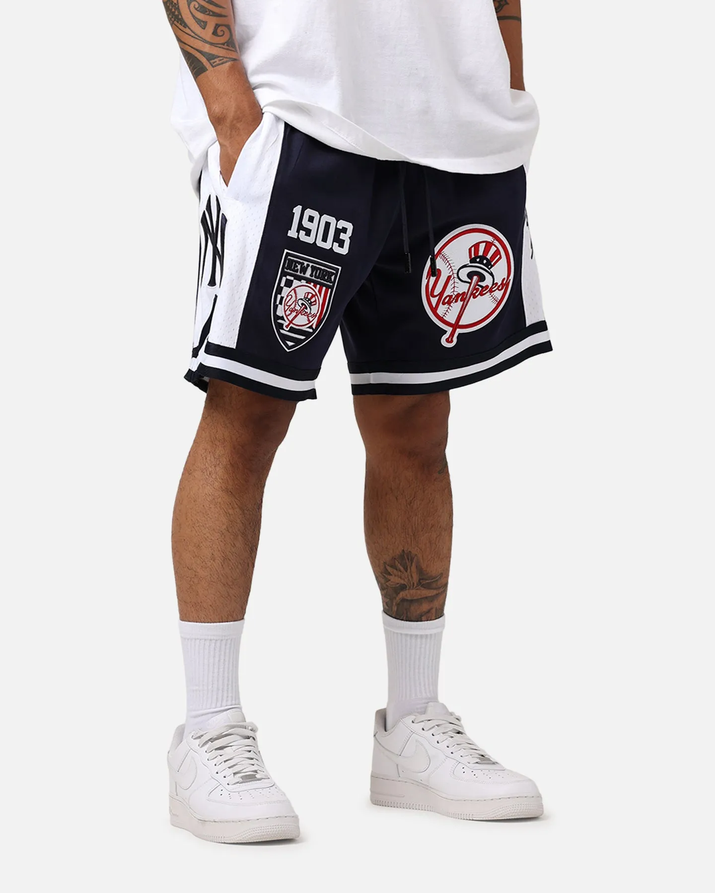 New York Yankees Fast Lane 2.0 Shorts - Midnight Navy