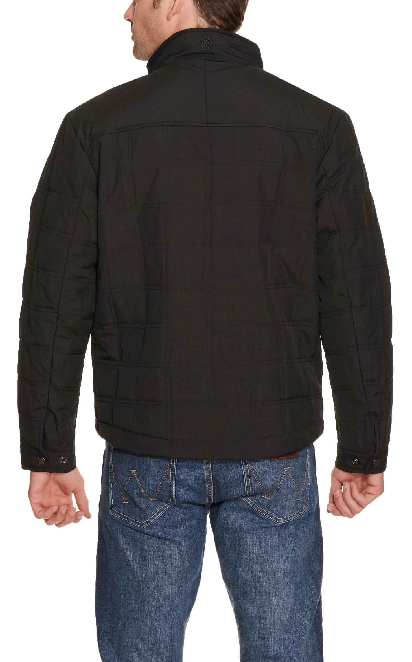 Rafter C Men's Black Quilted Concealed Carry Puff Jacket - Shop Now at Rafter C!