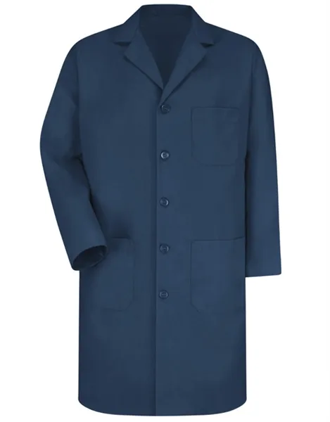 Red Kap Men's Navy Blue Lab Coat KP14NV