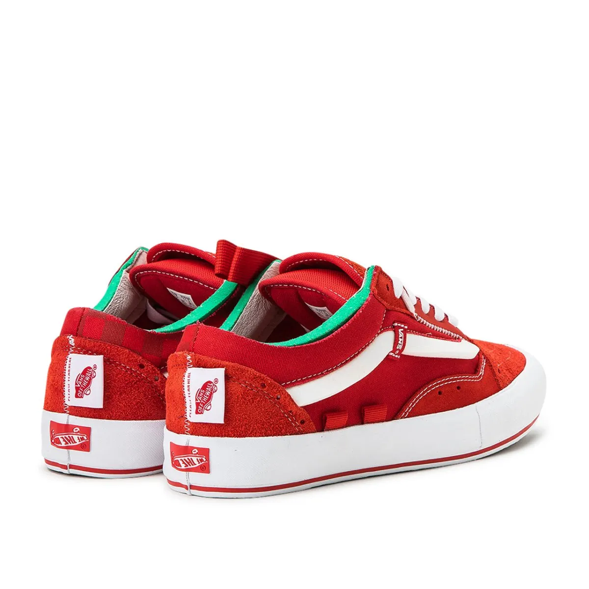 Red Vans Old Skool Cap LX 'Regrind'