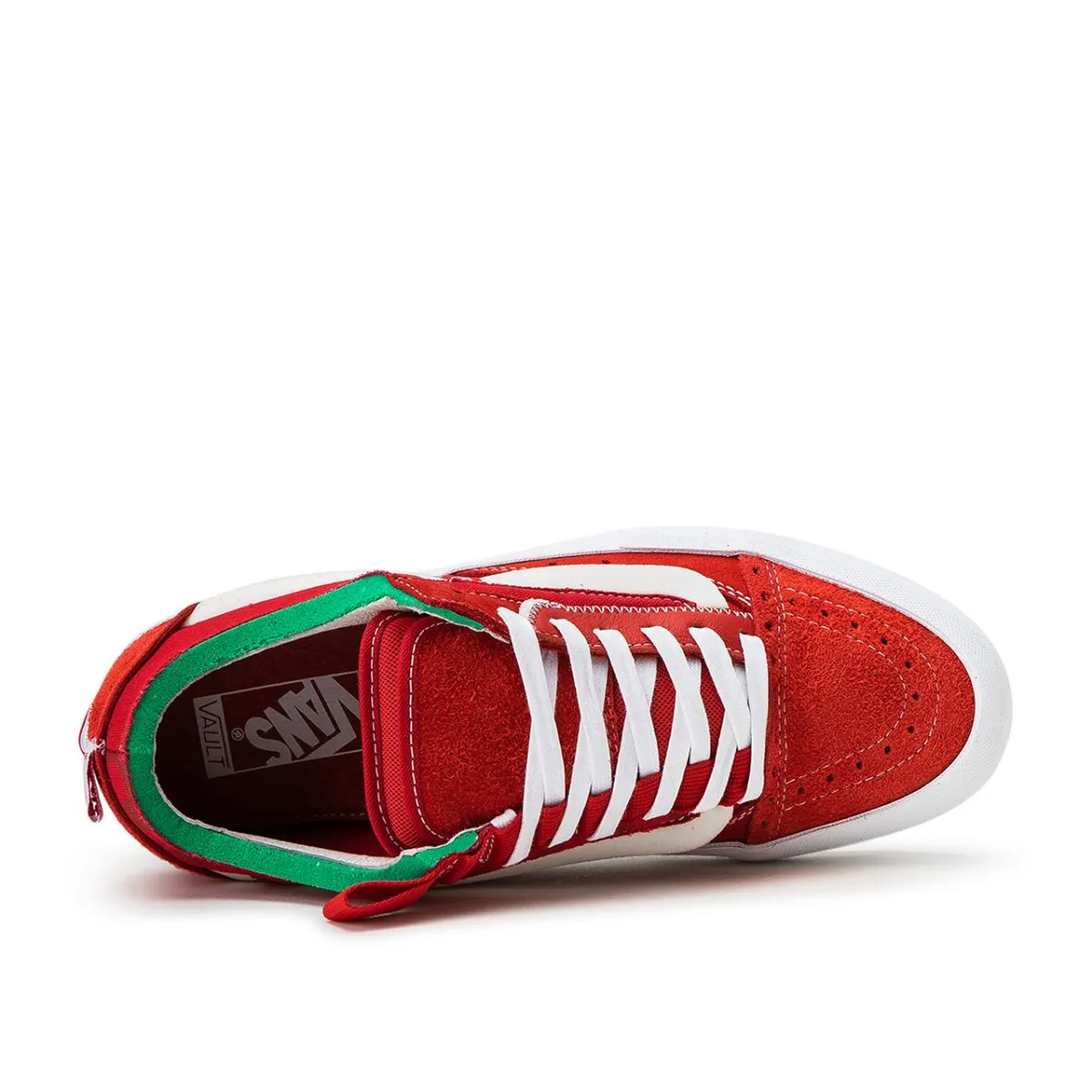 Red Vans Old Skool Cap LX 'Regrind'