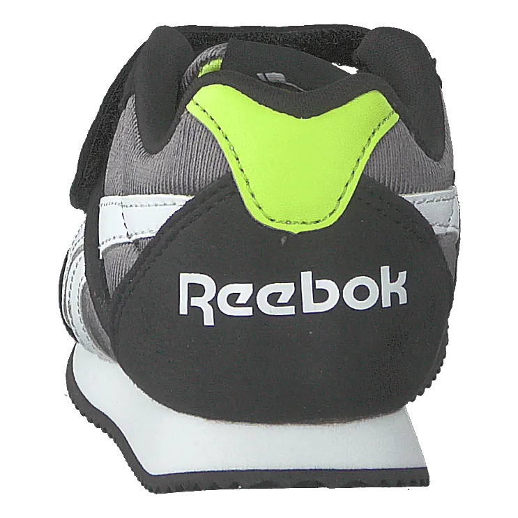 Reebok Classic Royal Classic Jog 2 Kc Black/True Grey/Neon Shoes