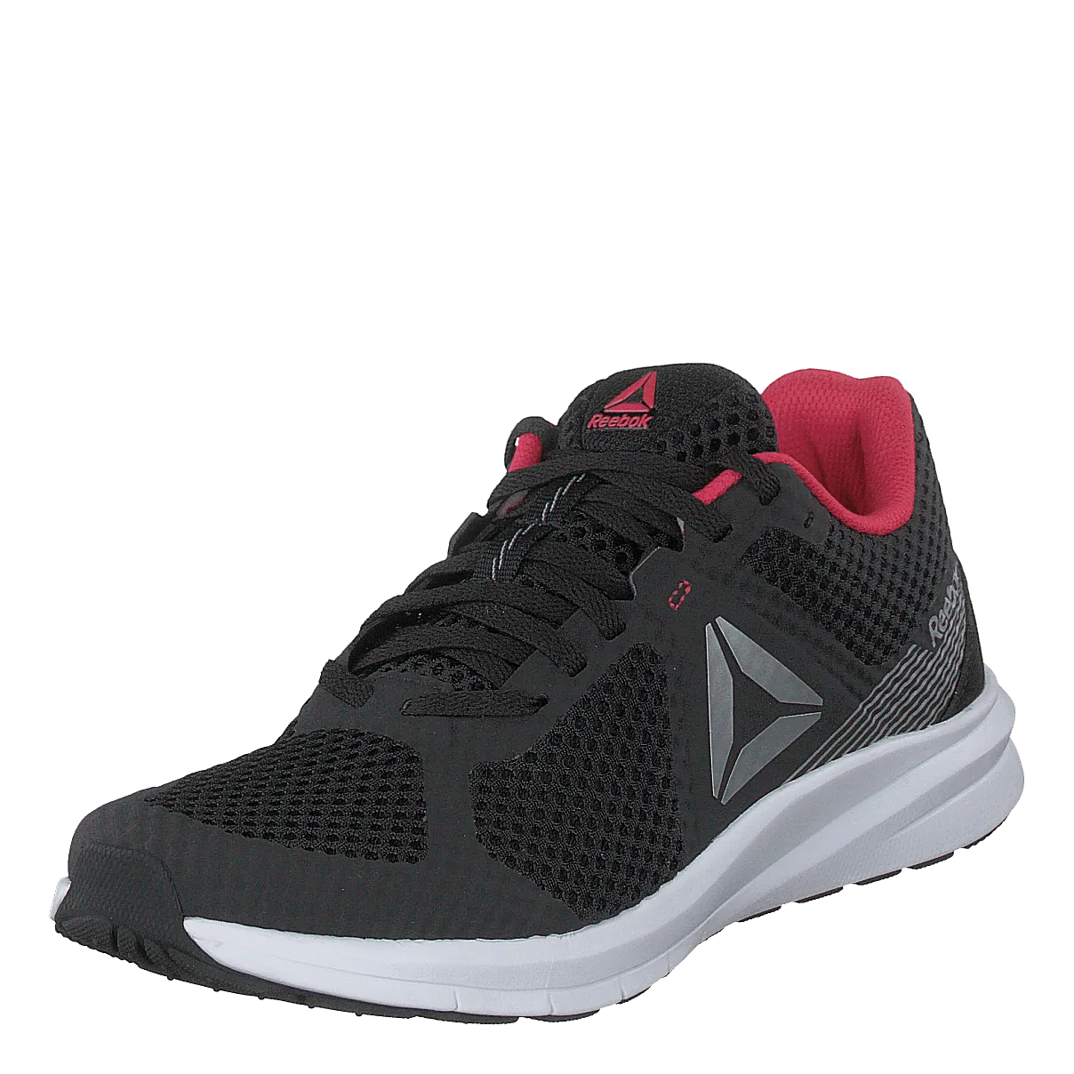 Reebok Endless Road Black/True Grey 7/Hype Pink Shoes