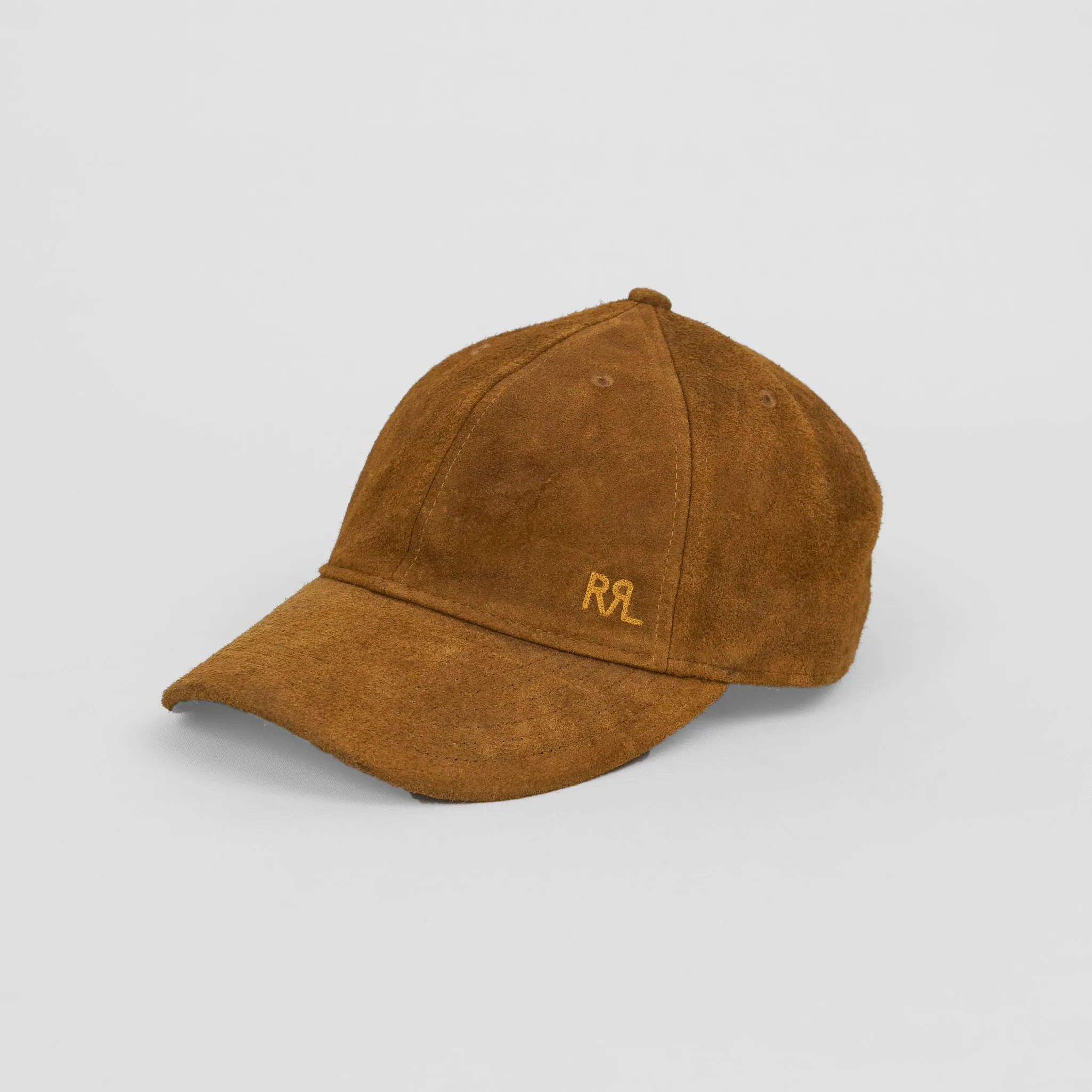 RRL Suede Baseball Hat