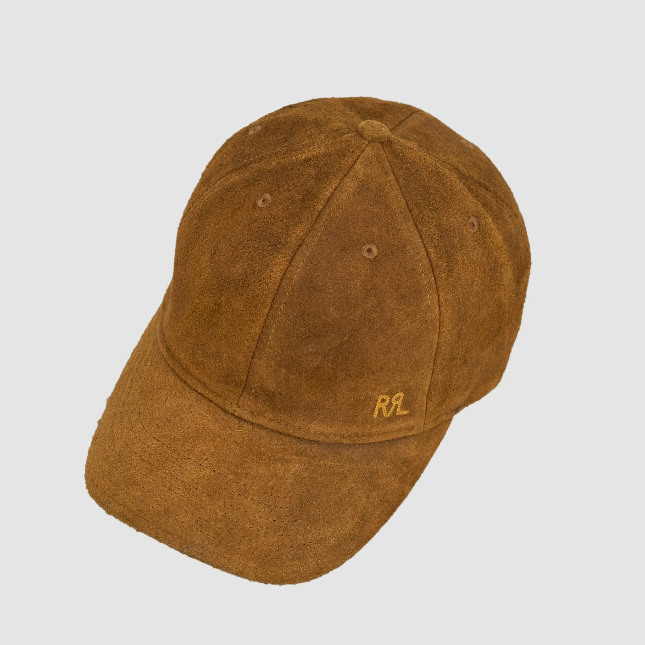 RRL Suede Baseball Hat