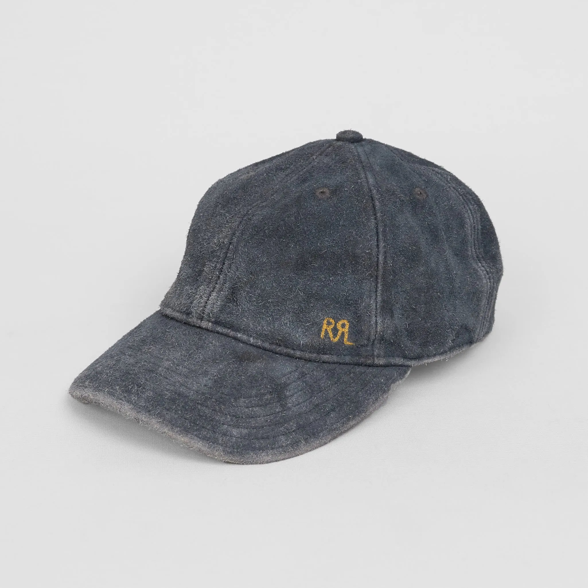 RRL Suede Baseball Hat