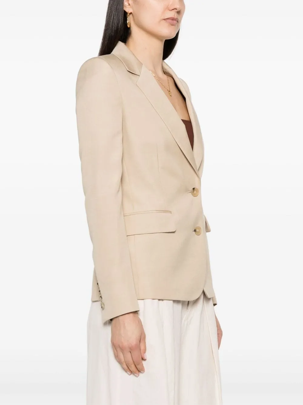 Sand Beige Women's Blazer by STELLA MCCARTNEY: Timeless Elegance