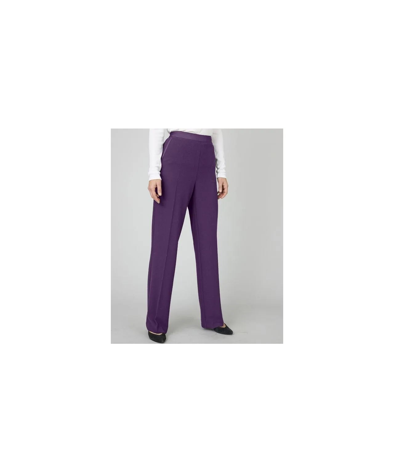 Satin Trimmed Trousers