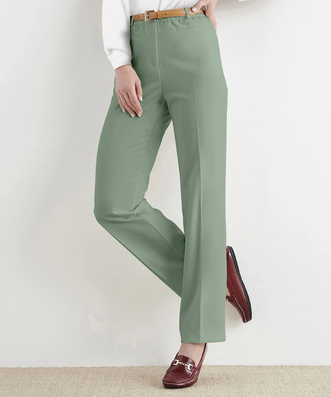 Tummy-slimmer Trousers with Secret Stretch