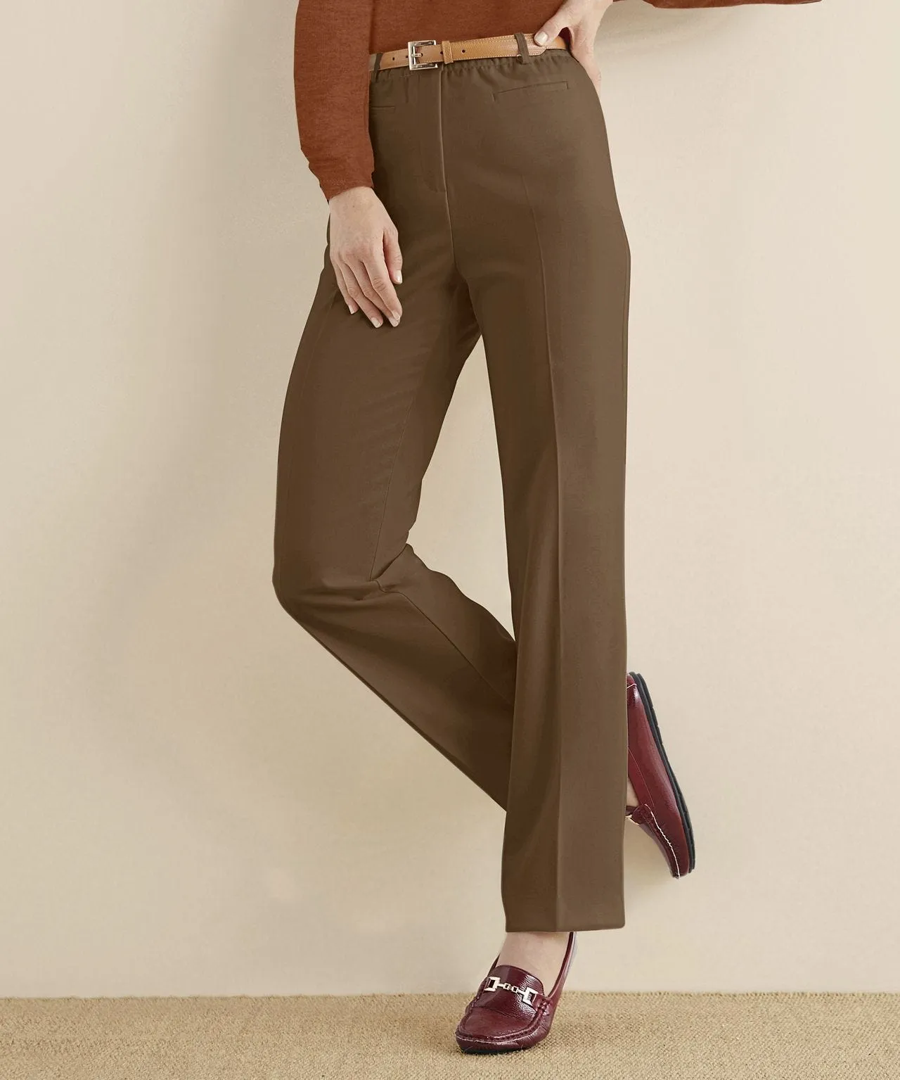 Tummy-slimmer Trousers with Secret Stretch