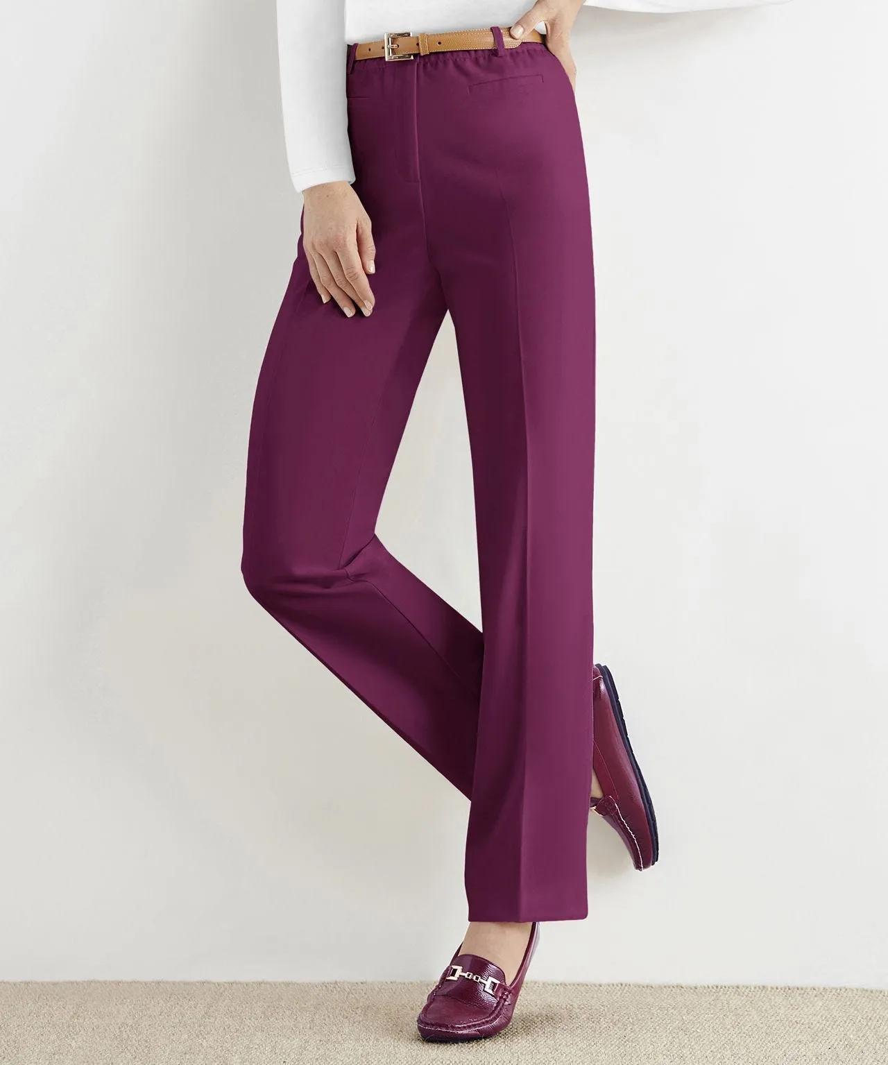 Tummy-slimmer Trousers with Secret Stretch