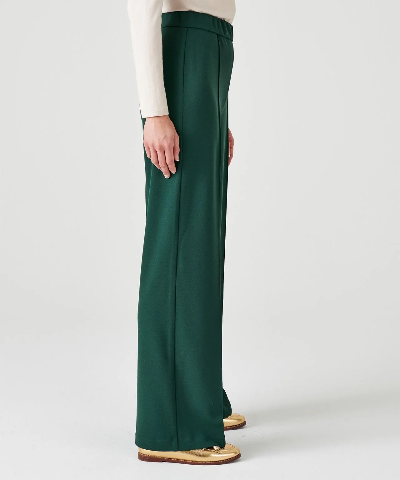 Comfortable Wide-Leg Trousers with Secret Stretch